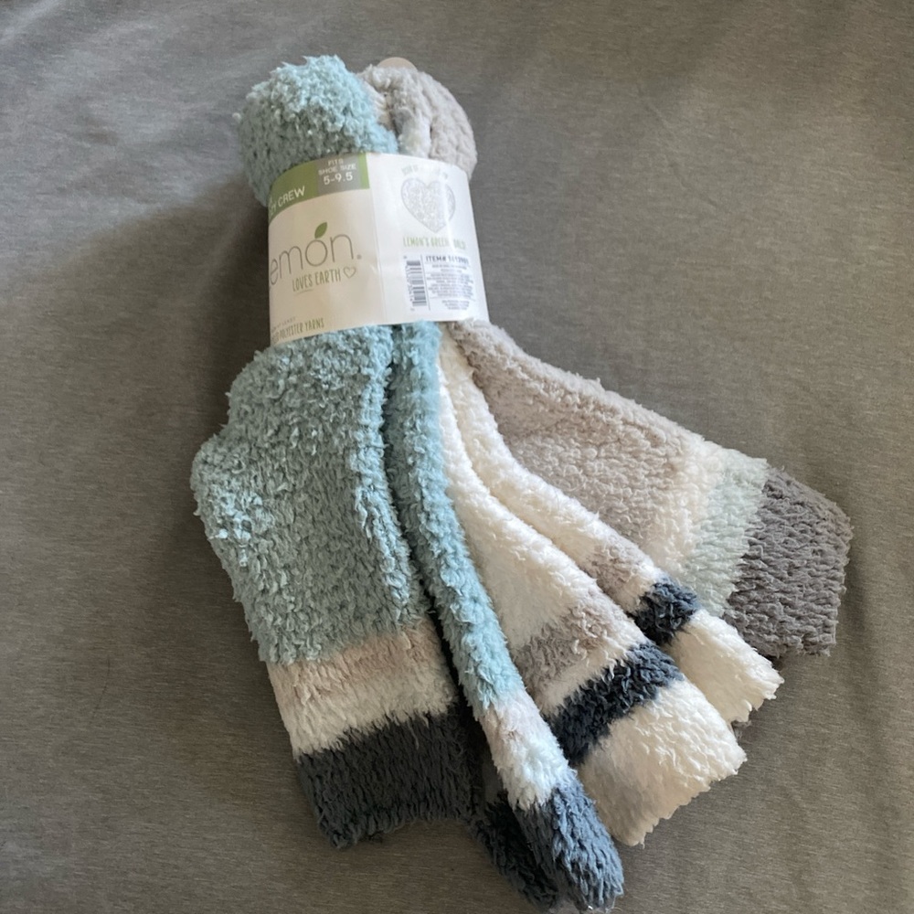 Fuzzy socks 3 pack